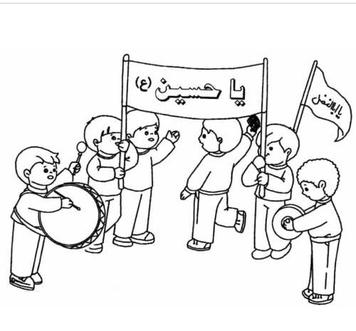 عکس امام حسین نقاشی امام حسین
