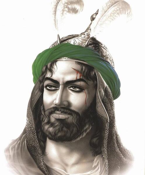 عکس امام حسین نقاشی امام حسین