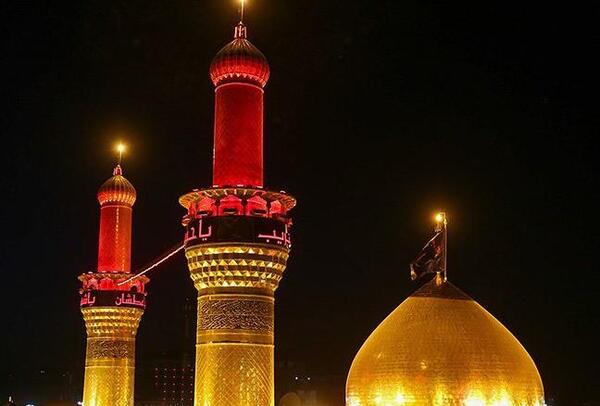عکس گنبد امام حسین با کیفیت بالا