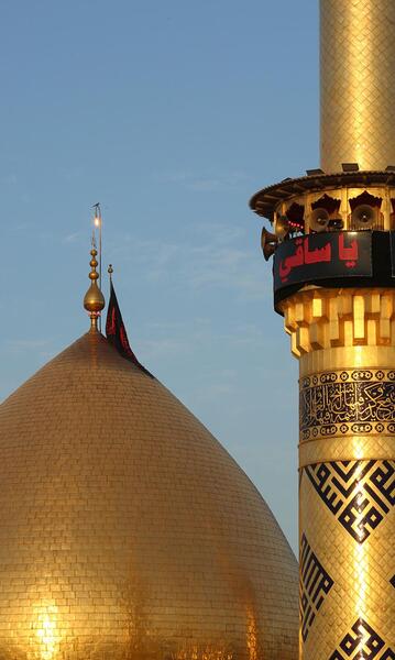 عکس گنبد امام حسین با کیفیت بالا