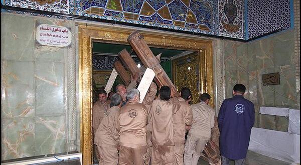 عکسهای قدیمی از حرم امام حسین