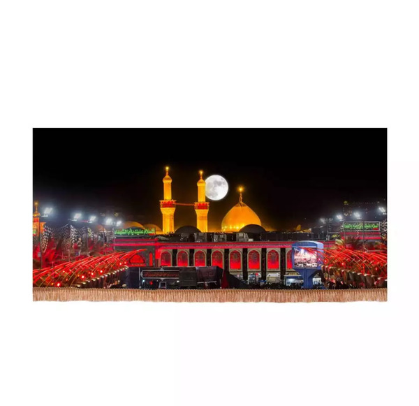 عکس حرم امام حسین عمودی