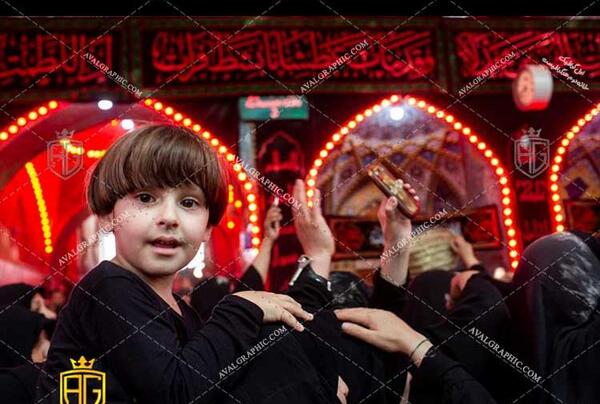عکس صورت بچه امام حسین