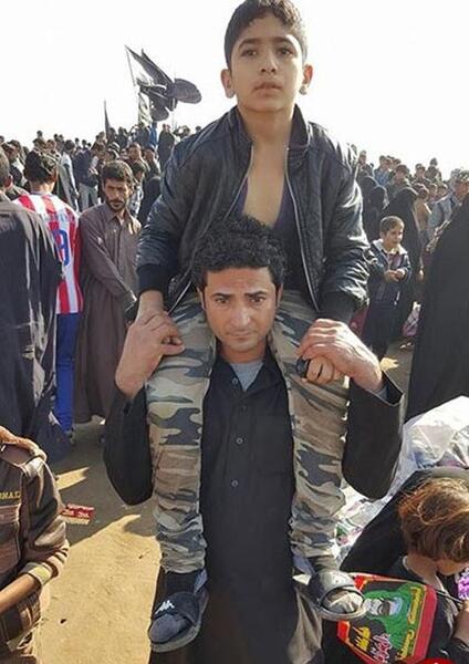 عکس صورت بچه امام حسین