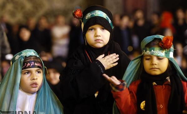 عکس امام حسین و رقیه