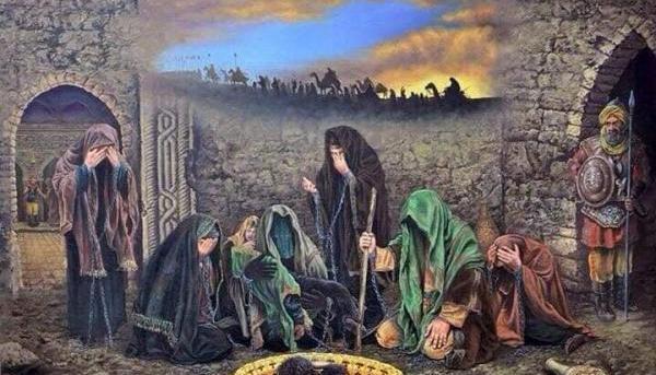 عکس از امام حسین و حضرت رقیه