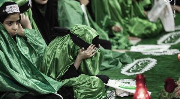 عکس از امام حسین و حضرت رقیه