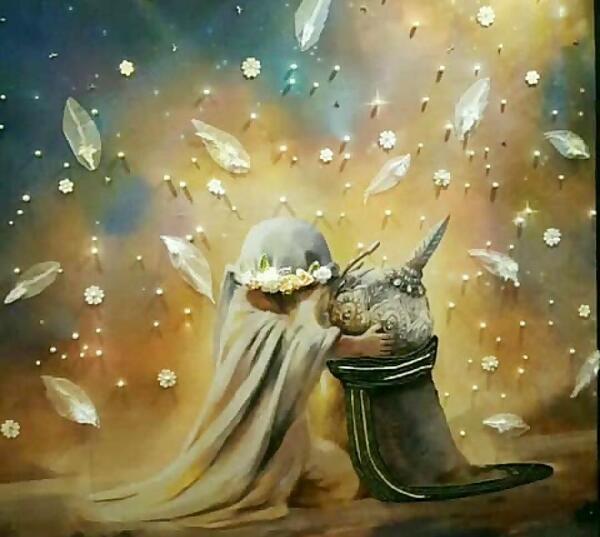 عکس از امام حسین و حضرت رقیه