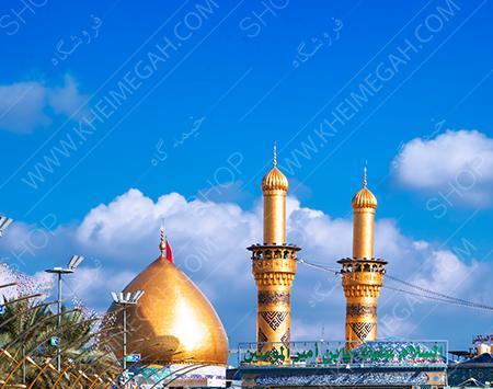 عکس با کیفیت از حرم امام حسین و حضرت عباس