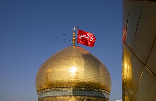 عکس گنبد امام حسین برای محرم