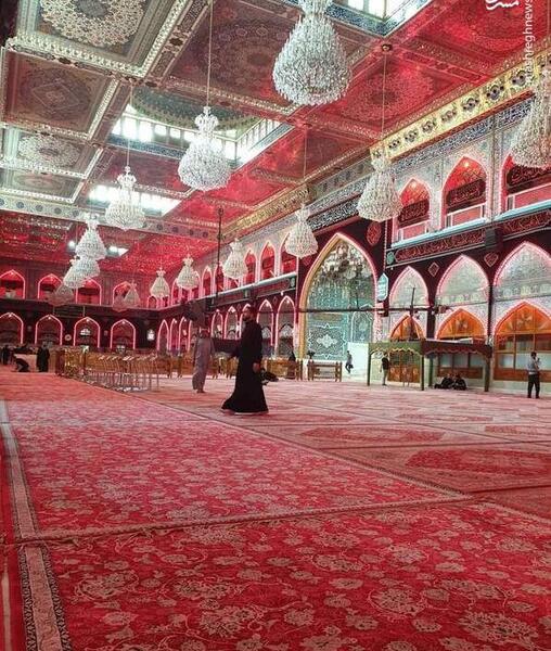عکس از حرم امام حسین برای محرم