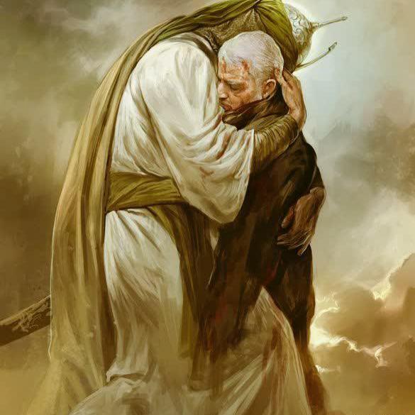 عکس امام نقاشی امام حسین