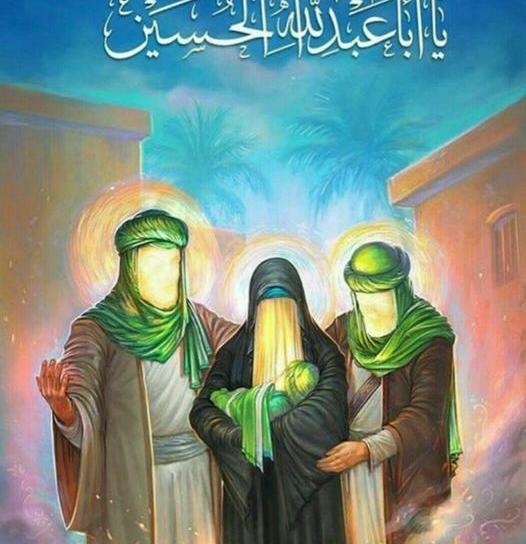 عکس امام حسن و امام حسین