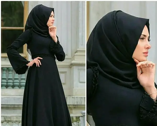 عکس لباس مشکی دخترانه محرم