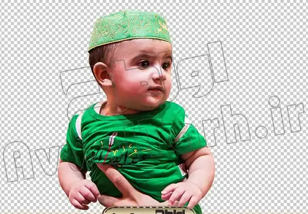 عکس نوزاد با لباس محرم