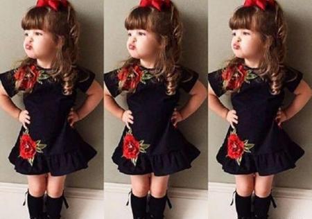 عکس لباس مشکی بچه گانه برای محرم