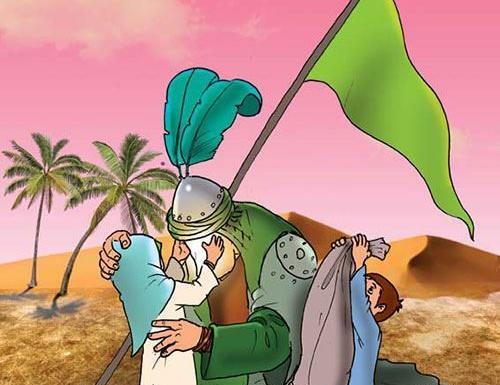 عکس نقاشی محرم کودکانه