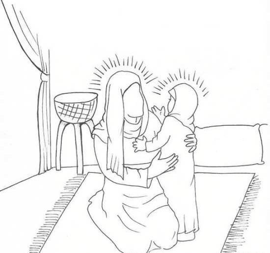 عکس نقاشی کودک محرم