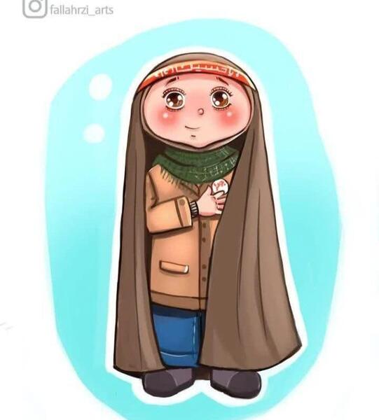 عکس نوشته کودکانه محرم