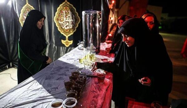 عکس از ایستگاه صلواتی محرم