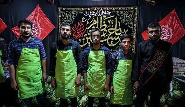 عکس از ایستگاه صلواتی محرم