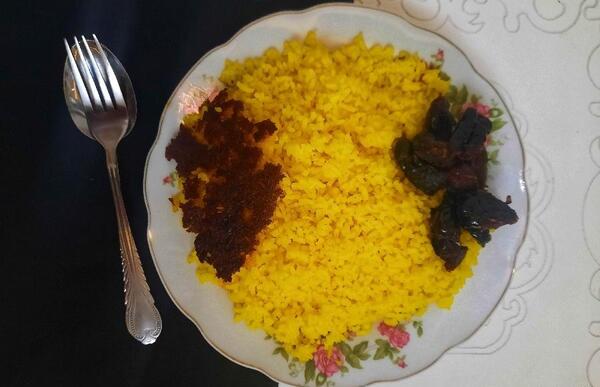 عکس غذای سوتی پلو