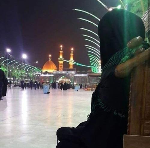 محرم عکس دختر در کربلا