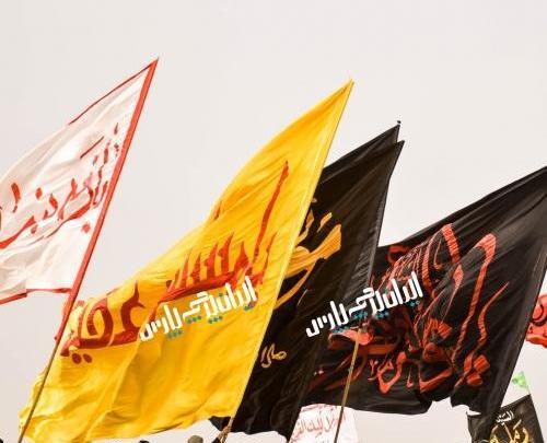 عکس پرچم محرم بزرگ