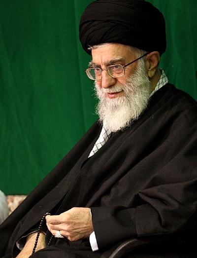 عکس خامنه ای در محرم