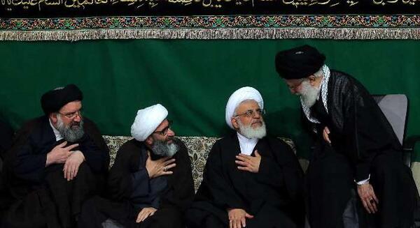 عکس امام خامنه ای در محرم
