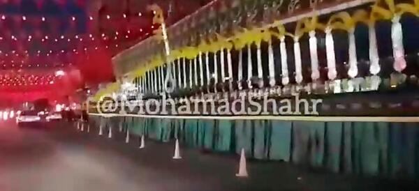 عکس علامت و چلچراغ محرم