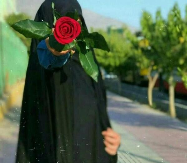 عکس دختر چادری در محرم
