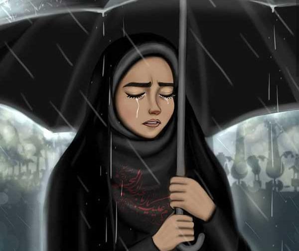 عکس دختر چادری در محرم
