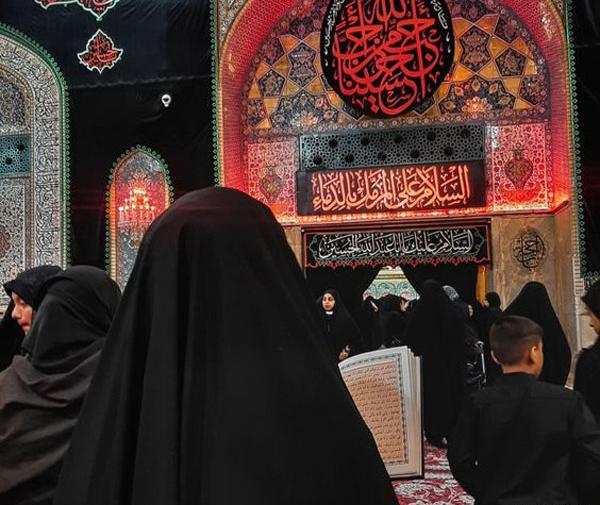 عکس دختر چادری در محرم