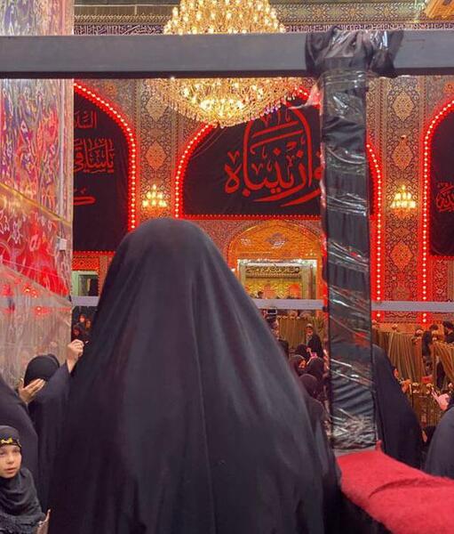 عکس دختر چادری در محرم