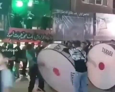 عکس طبل محرم خیلی بزرگ