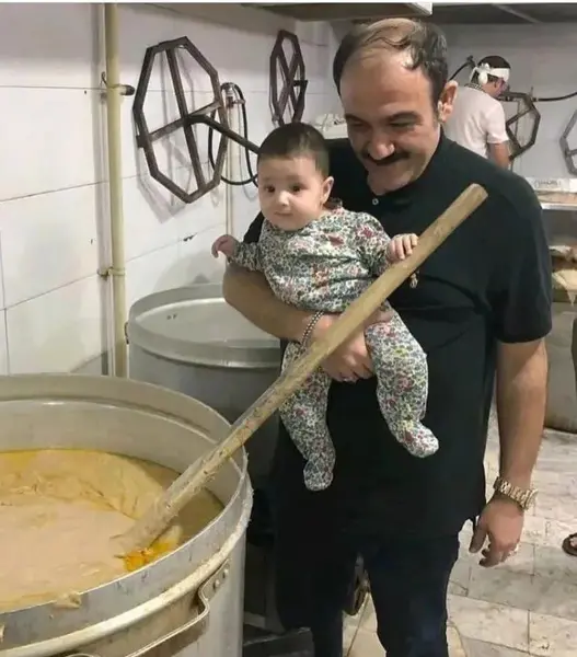عکس بازیگران در محرم امسال