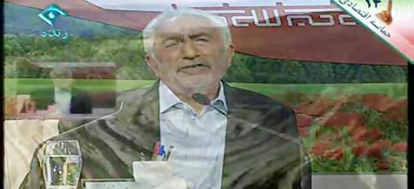 عکس سوتی قالیباف در مناظره
