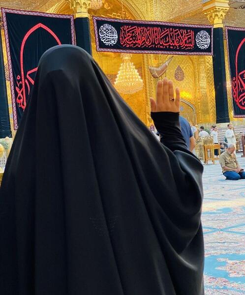 چادری عکس پروفایل محرم دخترانه
