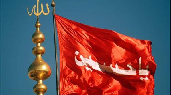 عکس پرچم امام حسین برای پروفایل محرم