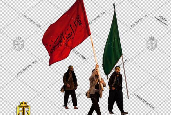 عکس پرچم امام حسین برای پروفایل محرم