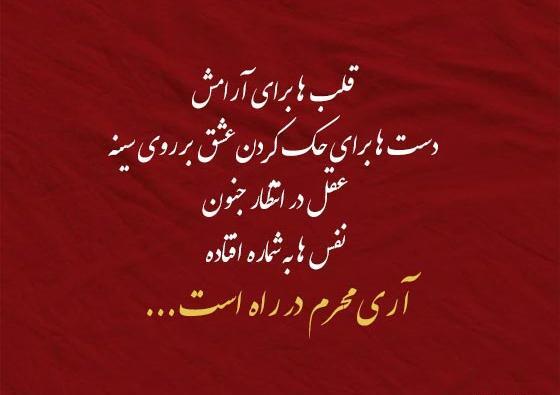 پیشواز عکس پروفایل محرم نزدیکه