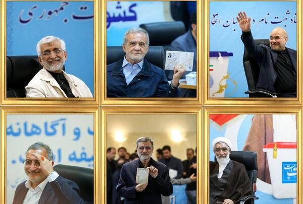 عکس سوتی نامزد های انتخاباتی