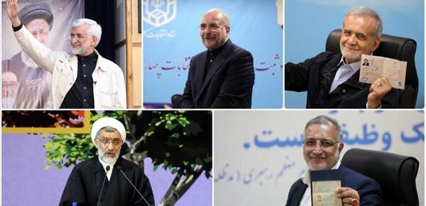 عکس سوتی نامزد های انتخاباتی