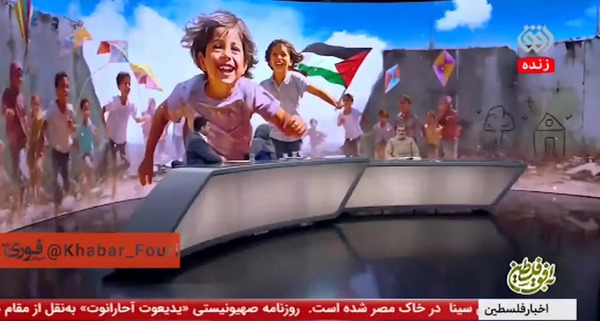 عکس سوتی محسن رضایی در برنامه زنده
