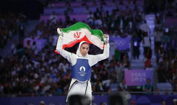 عکس سوتی گزارشگر المپیک
