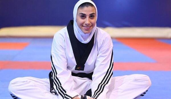 عکس سوتی گزارشگر تکواندو ناهید کیانی