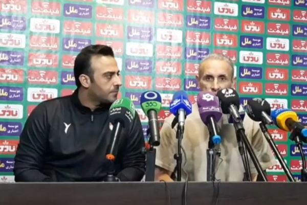عکس سوتی یحیی گل محمدی در بازی با سپاهان
