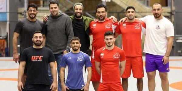 عکس سوتی مهمان برنامه علی ضیا