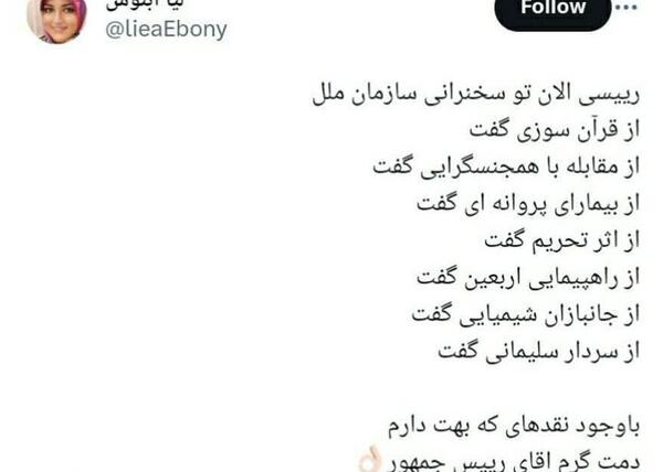 عکس سوتی رئیسی در سازمان ملل